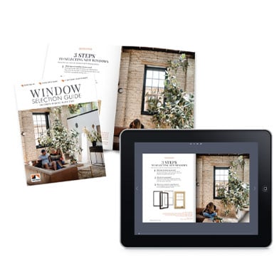 mockup of windows selection guide screenshots