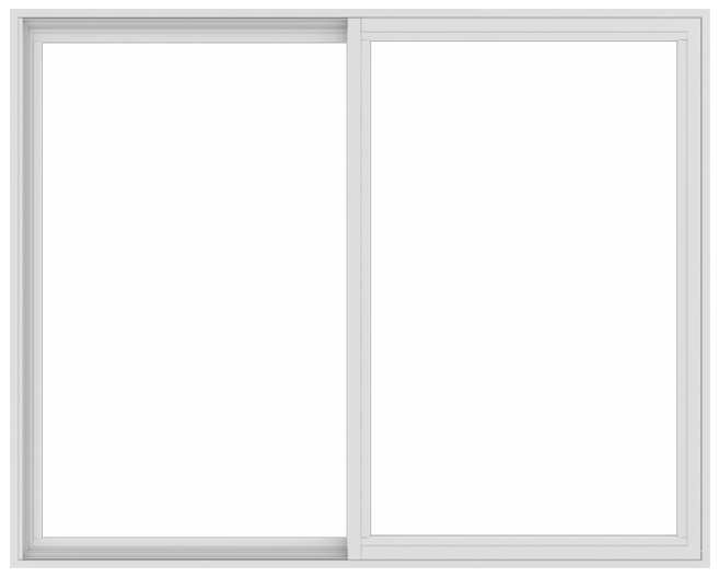 exterior andersen window with white trim