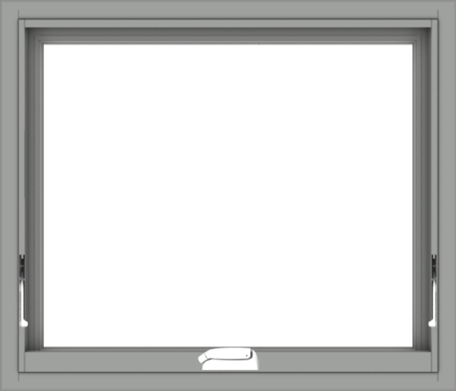 andersen awning e-series window in dove grey