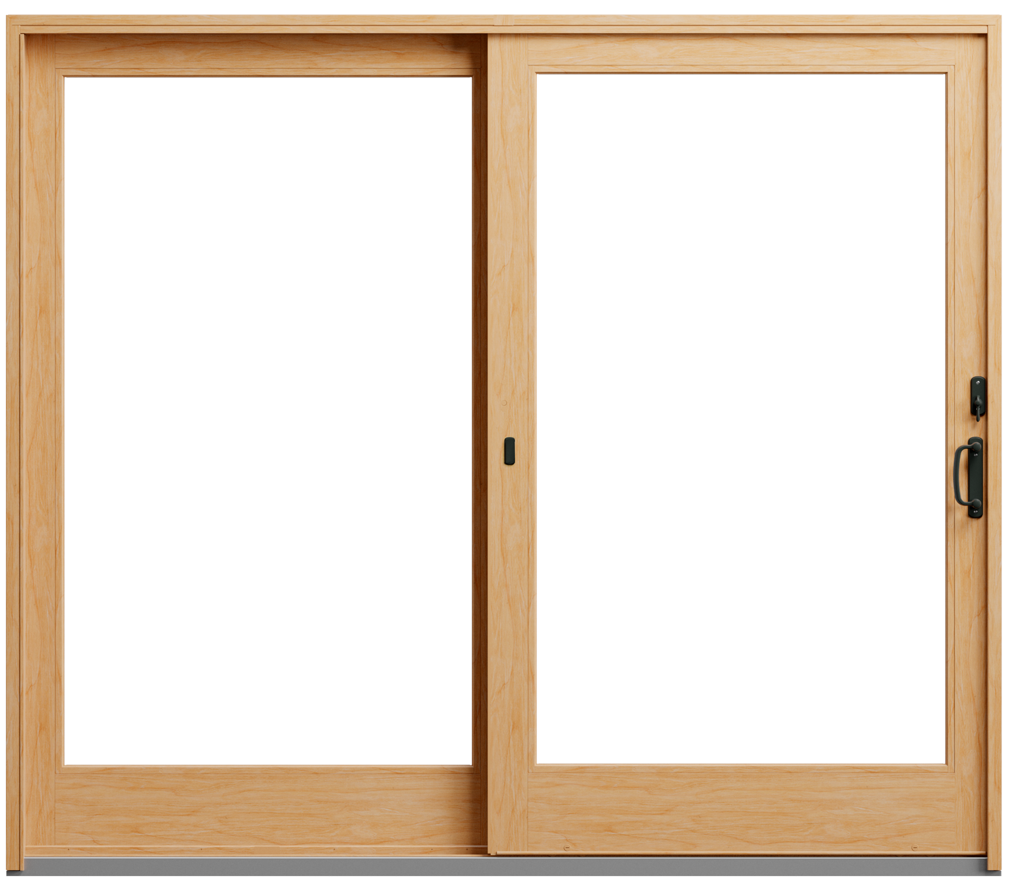 andersen 400 series maple interior sliding door