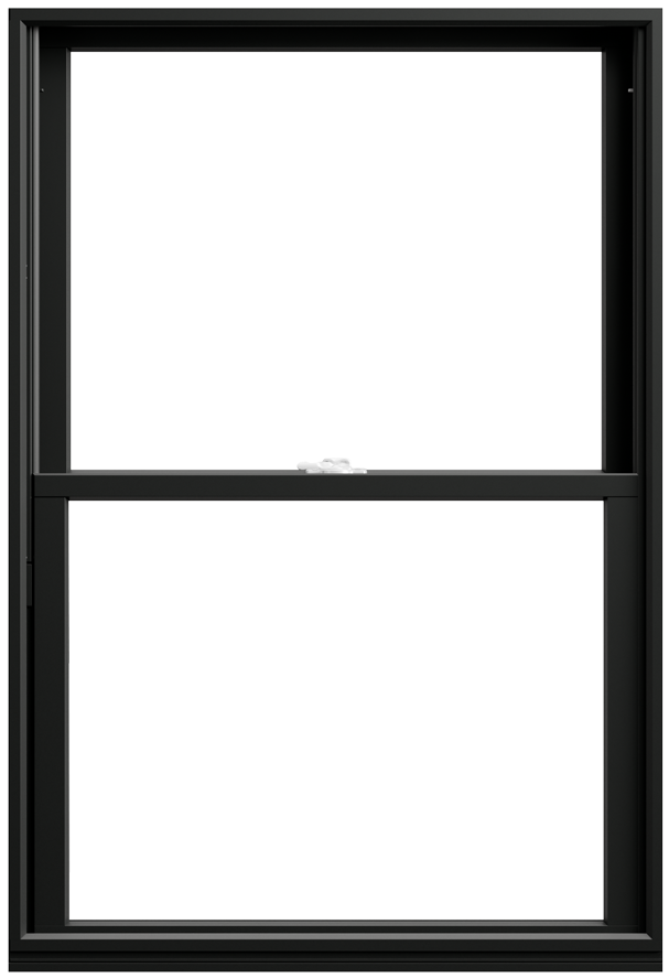 andersen tilt wash double hung interior black window